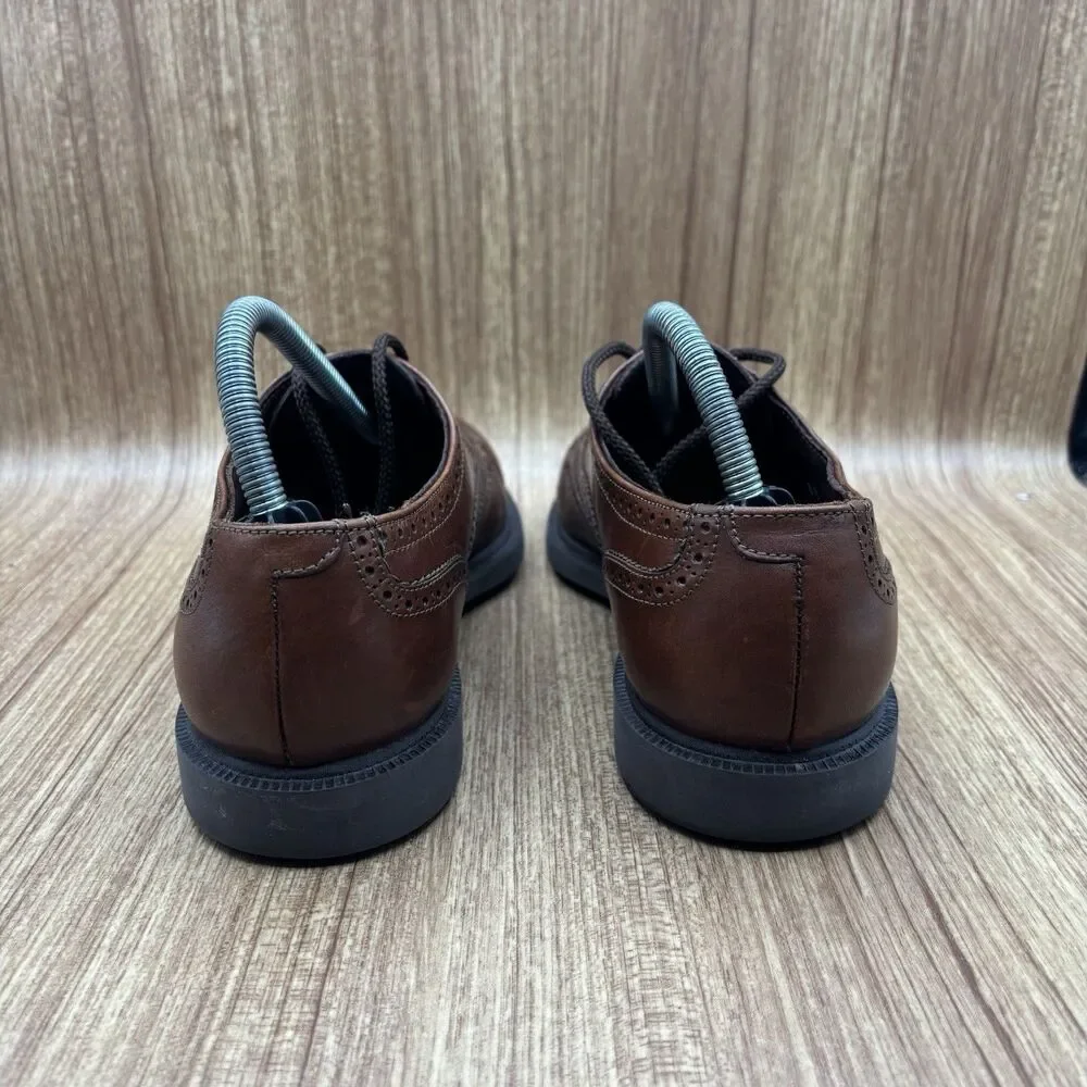 Florsheim Men’s Brown  Leather Wingtip Oxford‎ Comfort Shoes Size 8 D